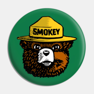 SMOKEY THE BEAR Pin