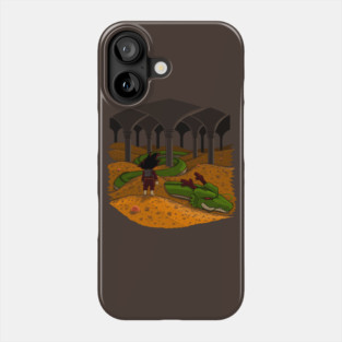 The Desolation of Shenron Phone Case
