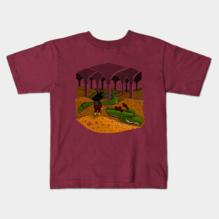 The Desolation of Shenron Kids T-Shirt
