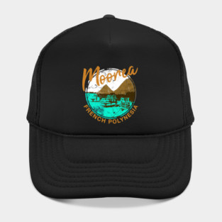 Moorea Over Water Bungalow French Polynesia Travel Hat