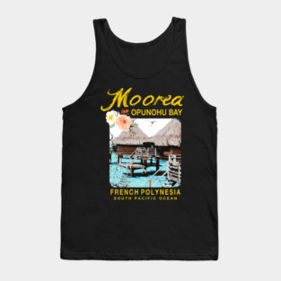 Moorea Bungalow Resort French Polynesia Tank Top