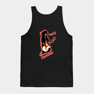 Joan Jett - Playing Guitar Tank Top
