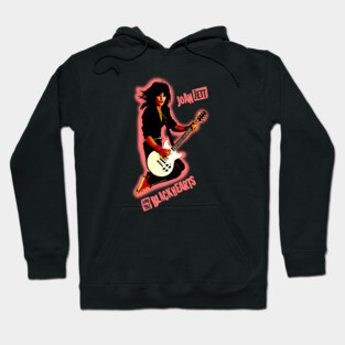 Joan Jett - Playing Guitar Hoodie