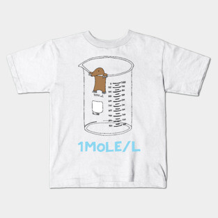 Chemistry 1 Mole per Litre Kids T-Shirt
