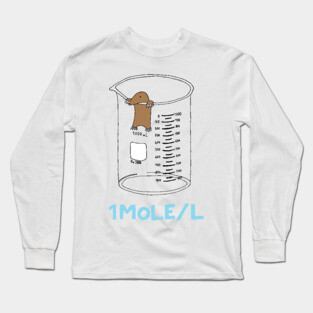 Chemistry 1 Mole per Litre Long Sleeve T-Shirt