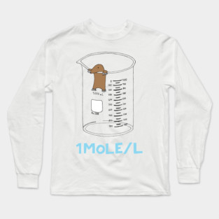 Chemistry 1 Mole per Litre Long Sleeve T-Shirt