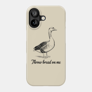 Throw Bread On Me Gadsden Flag Parody Meme Phone Case