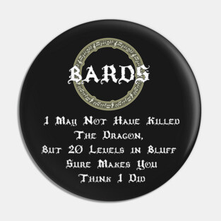 Bards! Pin