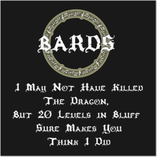 Bards! Posters and Art