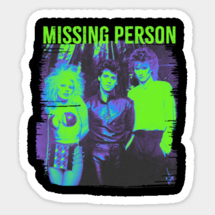 Missing-Persons Sticker