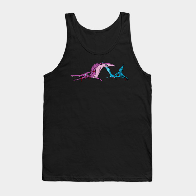Zombie Pterodactyls Tank Top by H. R. Sinclair