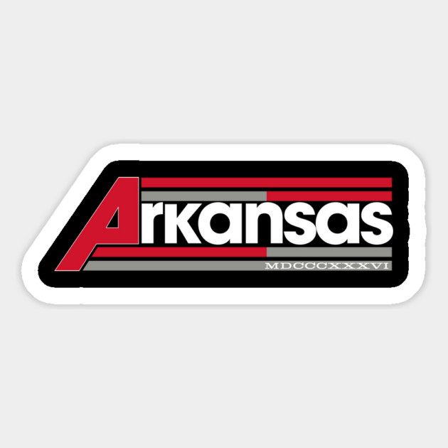Arkansas Classic Bold Stripes Magnet by rt-shirts