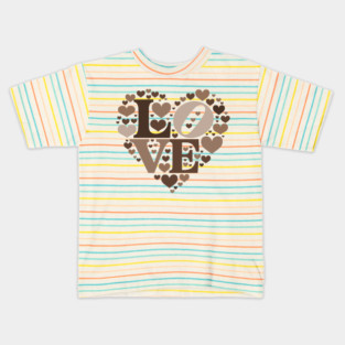 Love ethnic diversity Kids T-Shirt