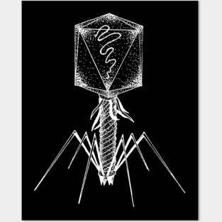 Badass Bacteriophage Posters and Art