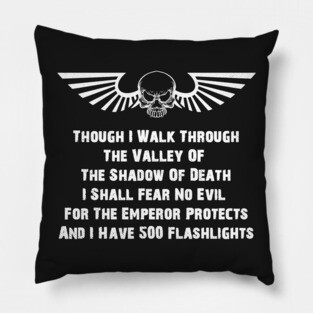 500 Flashlights Pillow