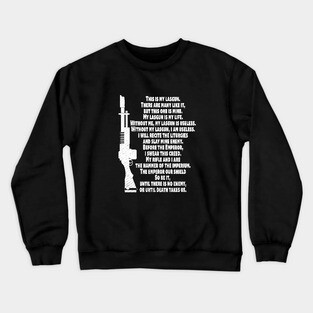 This Is My Lasgun Crewneck Sweatshirt
