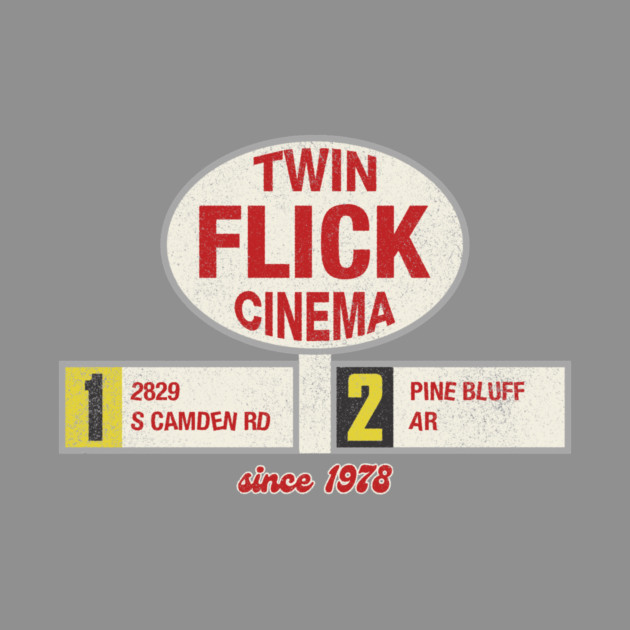 Twin Flick Cinema by rt-shirts