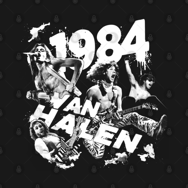 1984 Van Halen Classic Band by CoolDojoBro