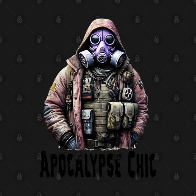 Apocalypse Chic, Dystopian Pastels Fashion design by Luxinda