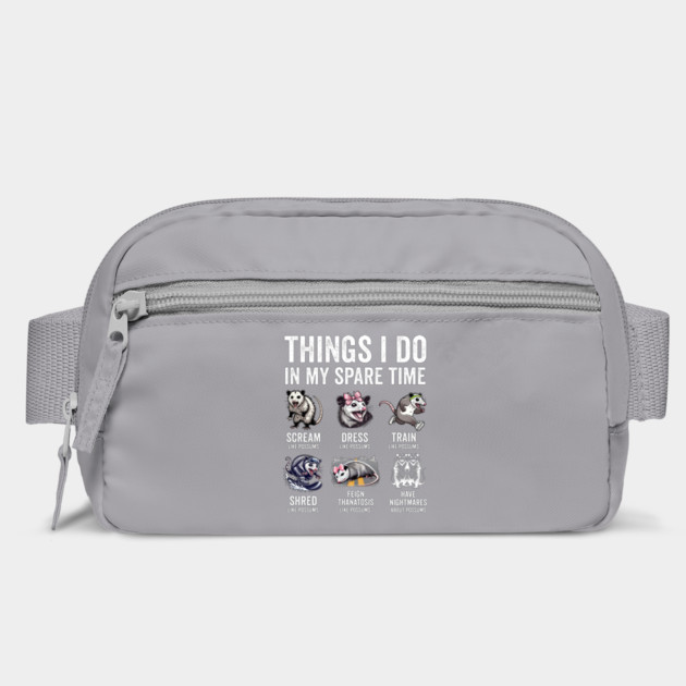 Things I Do In My Spare Time Possum Opossum Lovers by Luxinda