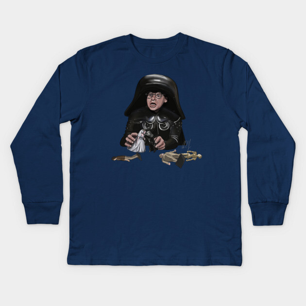 Spaceballs: Your Helmet is So Big Kids Long Sleeve T-Shirt by 51Deesigns