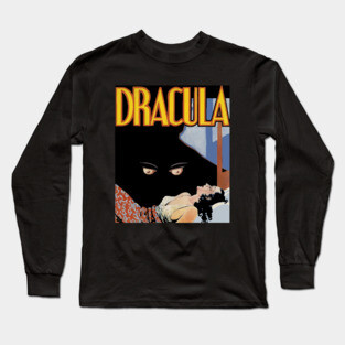 Dracula Vintage 1931 Movie Poster Long Sleeve T-Shirt
