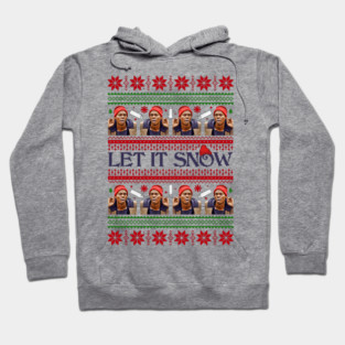 Tyrone Biggums Let It Snow Pixel Hoodie