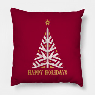 Happy Holidays Pillow