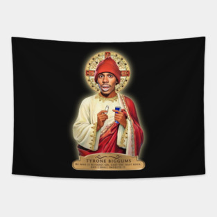 Saint Tyrone Biggums Tapestry