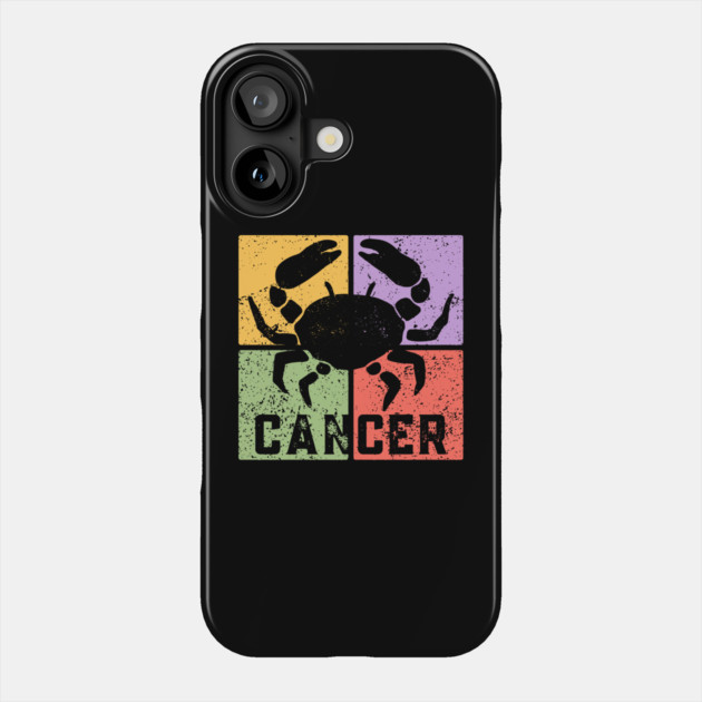 Cancer Zodiac Art - Crab Symbol Artwork Phone Case by TuncGK
