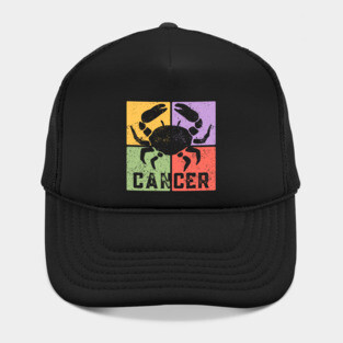 Cancer Zodiac Art - Crab Symbol Artwork Hat