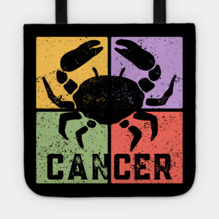 Cancer Zodiac Art - Crab Symbol Artwork Tote