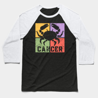 Cancer Zodiac Art - Crab Symbol Artwork Baseball T-Shirt