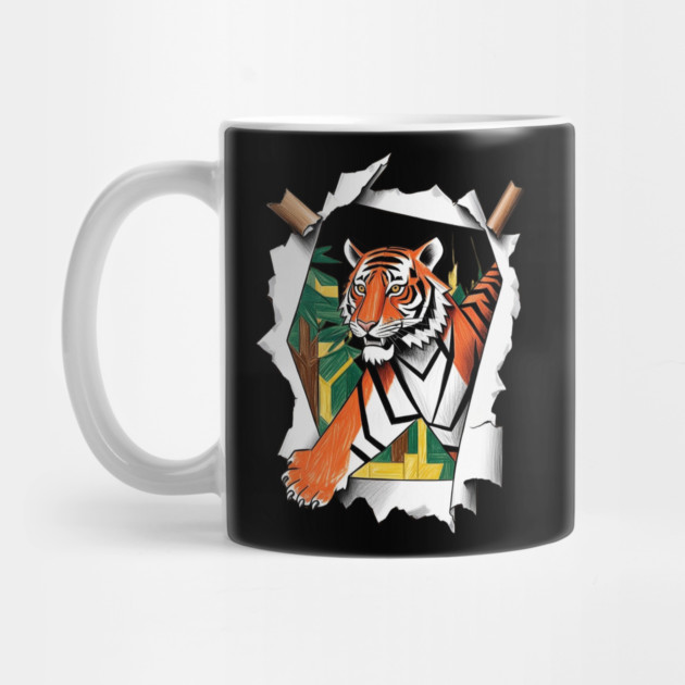 Breaking Through Tiger by Urbanprint