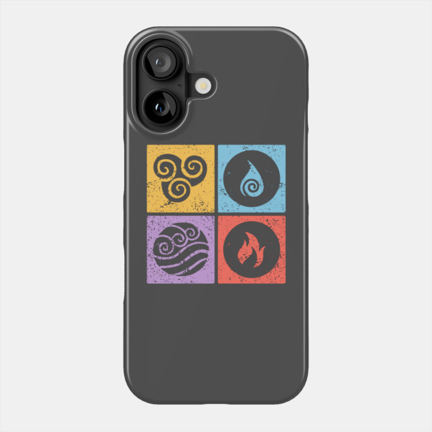 Four Elements Astrology - Elemental Signs Phone Case by TuncGK