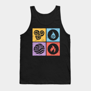 Four Elements Astrology - Elemental Signs Tank Top