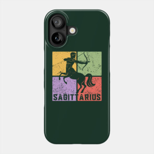 Sagittarius Zodiac Art - Archer Design Phone Case