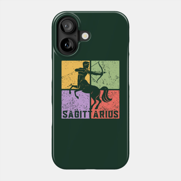 Sagittarius Zodiac Art - Archer Design Phone Case by TuncGK