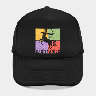 Sagittarius Zodiac Art - Archer Design Hat