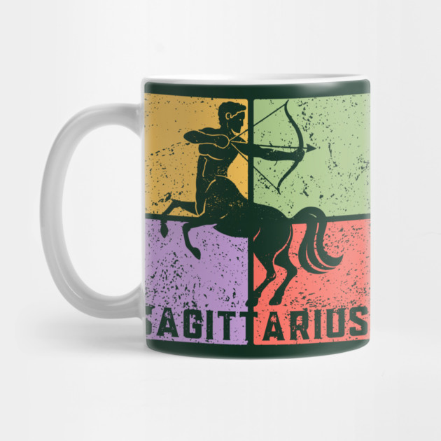 Sagittarius Zodiac Art - Archer Design by TuncGK
