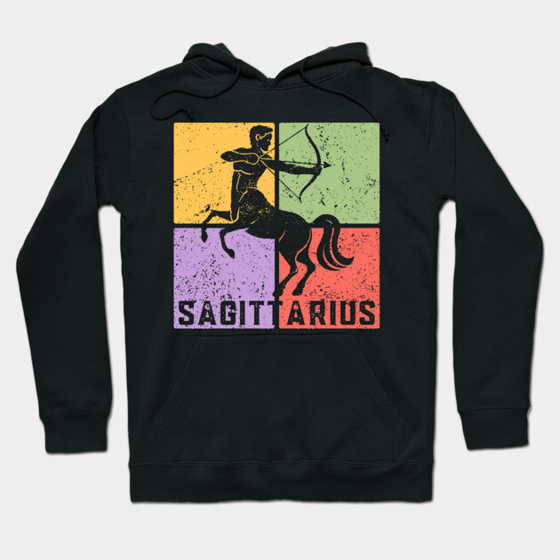 Sagittarius Zodiac Art - Archer Design Hoodie by TuncGK