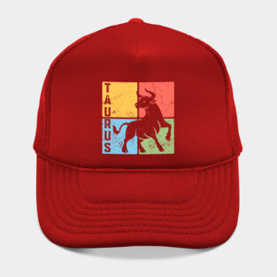 Taurus Zodiac Art - Bull Symbol Artwork Hat