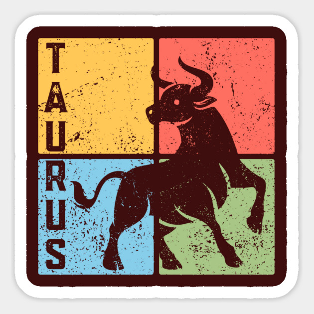 Taurus Zodiac Art - Bull Symbol Artwork Magnet by TuncGK