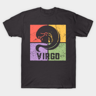 Virgo Zodiac Art - Maiden Icon Design T-Shirt