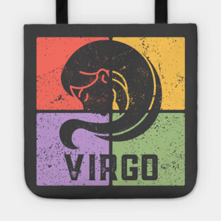 Virgo Zodiac Art - Maiden Icon Design Tote