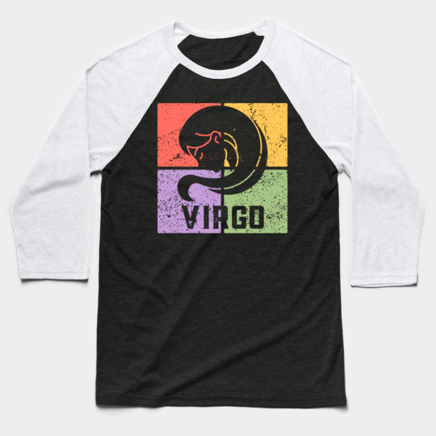 Virgo Zodiac Art - Maiden Icon Design Baseball T-Shirt by TuncGK