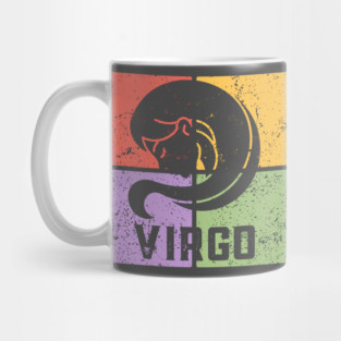 Virgo Zodiac Art - Maiden Icon Design Mug