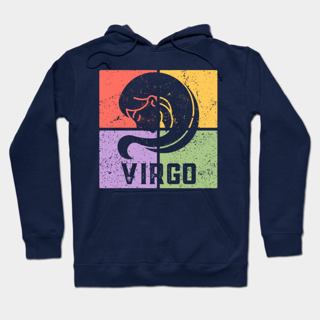 Virgo Zodiac Art - Maiden Icon Design Hoodie by TuncGK