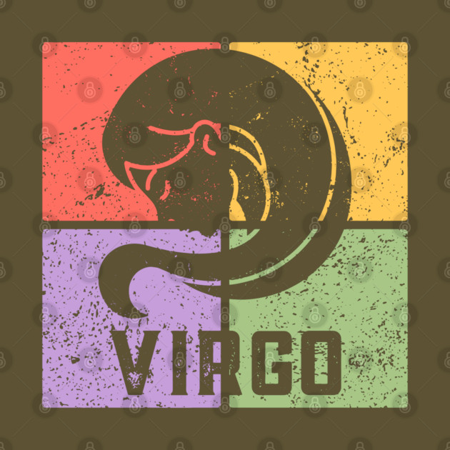 Virgo Zodiac Art - Maiden Icon Design by TuncGK