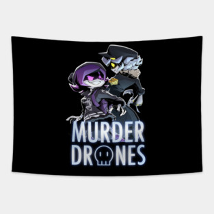 Murder-Drones Tapestry
